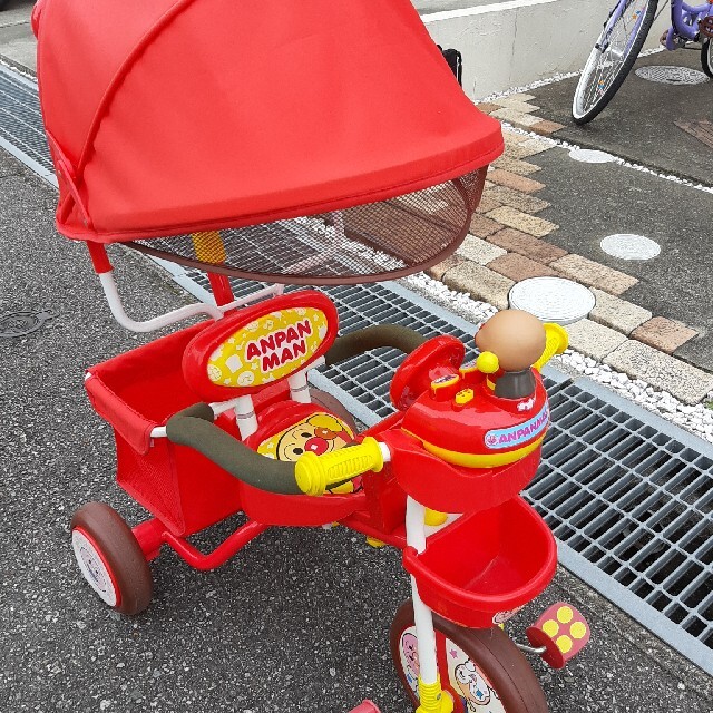 アンパンマン　三輪車(兵庫県南部、大阪市内限定)