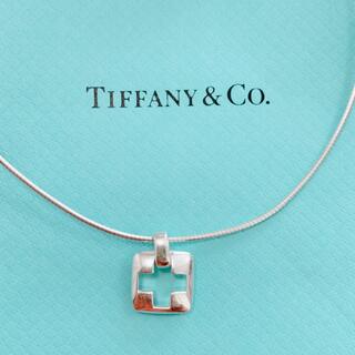 安いNEW Tiffany スクエア チョーカー ネックレス シルバー925の通販