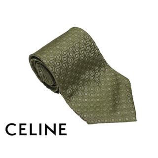 celine - 【美品】CELINE セリーヌ 高級ネクタイ シルク100%