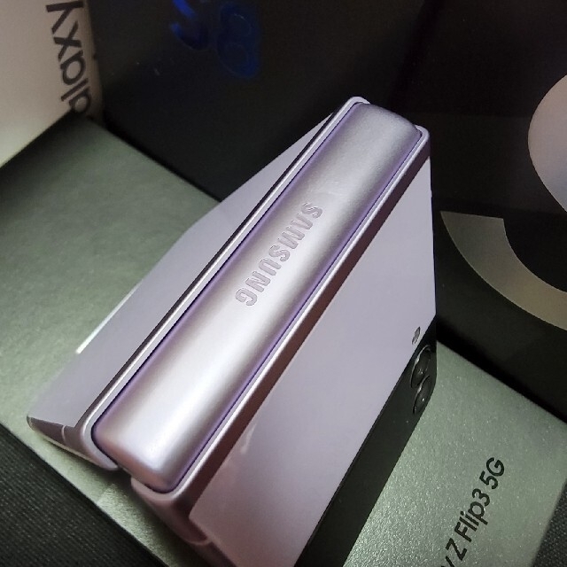 Galaxy - 極美品 Galaxy Z Flip3 5G 256GB 香港版 ラベンダーの通販 by