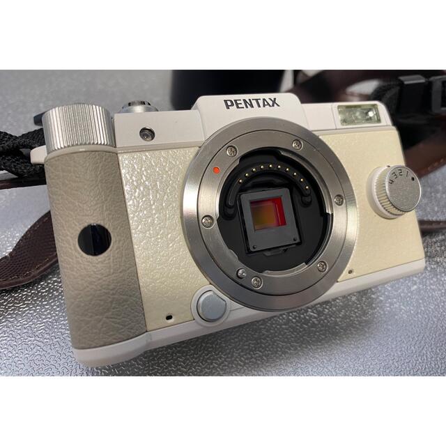 PENTAX(ペンタックス)の【最終価格／極美品】ミラーレスカメラPENTAX Q、Q10 レンズ4種 スマホ/家電/カメラのカメラ(ミラーレス一眼)の商品写真