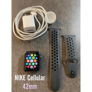 Apple Watch - Apple Watch3 NIKE GPS+Cellularモデル