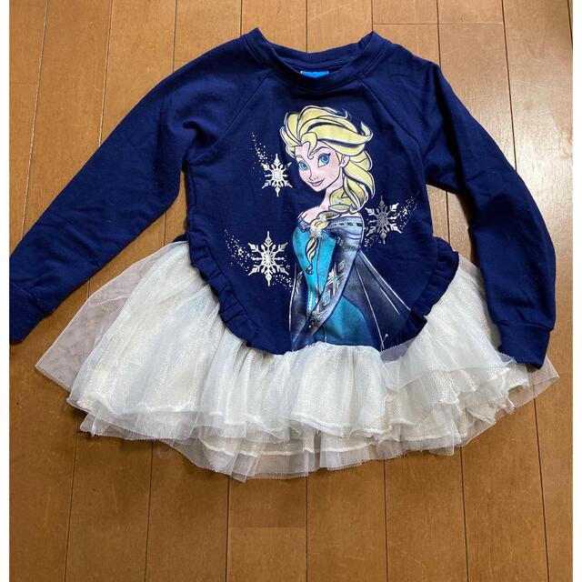 Disney(ディズニー)のエルサ　4T 100 キッズ/ベビー/マタニティのキッズ服女の子用(90cm~)(Tシャツ/カットソー)の商品写真