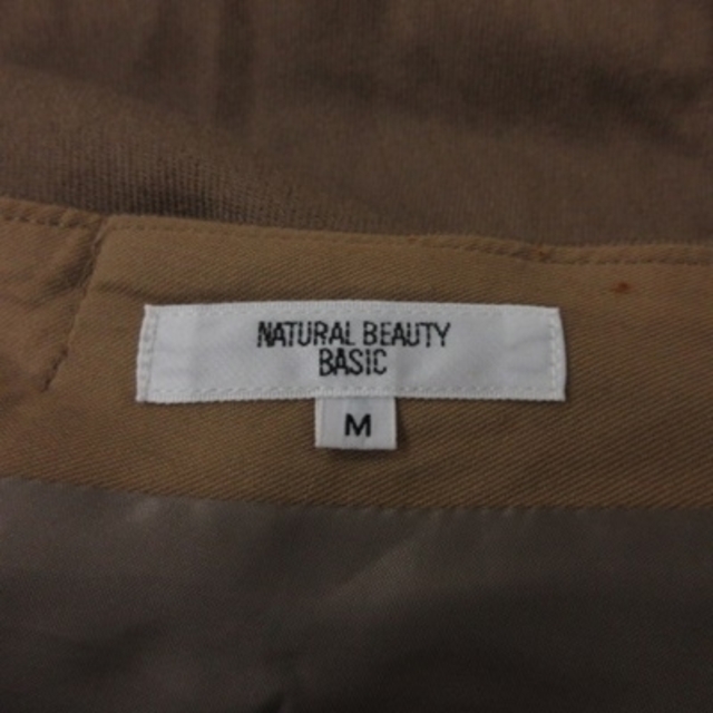 NATURAL BEAUTY BASIC(ナチュラルビューティーベーシック)のナチュラルビューティーベーシック フレアスカート ミモレ ロング M ベージュ レディースのスカート(ロングスカート)の商品写真