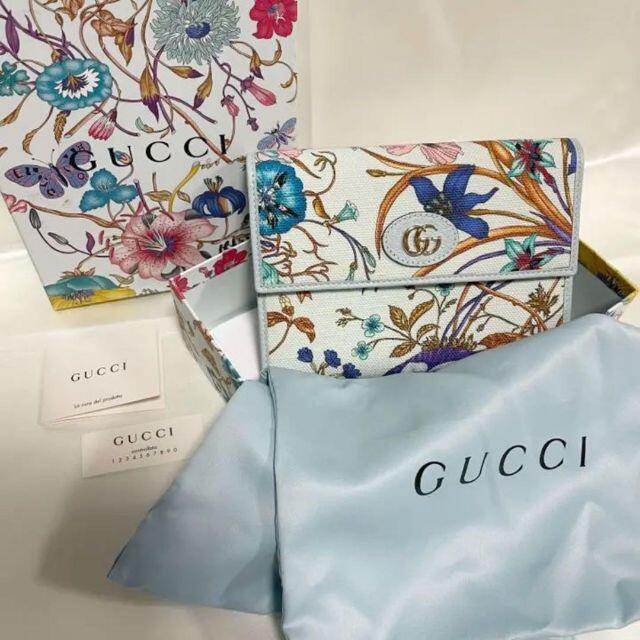Gucci(グッチ)の【日本限定】GUCCI グッチ フローラ  ドキュメントケース レディースのバッグ(クラッチバッグ)の商品写真