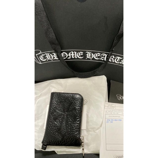 Chrome Hearts(クロムハーツ)のクロムハーツ　タイニージップ　ウォレット メンズのファッション小物(コインケース/小銭入れ)の商品写真