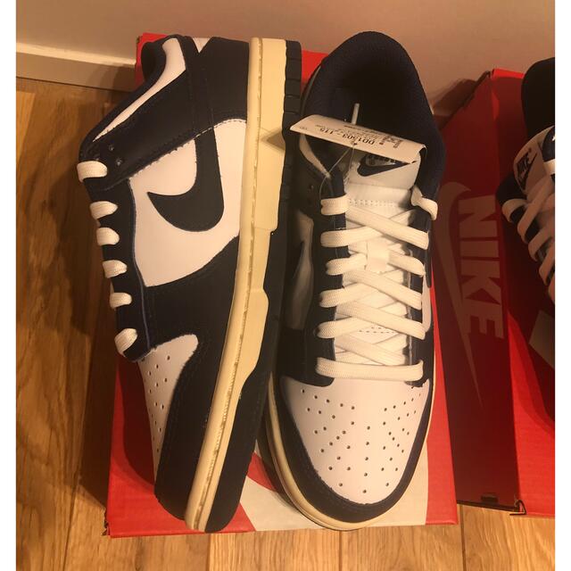 2足☆NIKE ダンクロー ヴィンテージネイビー23.5 | www.jarussi.com.br