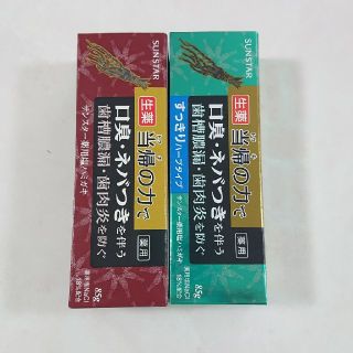 サンスター(SUNSTAR)のサンスター 歯みがき粉 生薬(歯磨き粉)