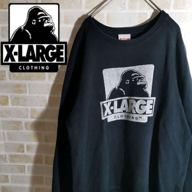 XLARGE(エクストララージ)のエクストララージ スウェット トレーナー ワンポイントロゴ  コング 古着 メンズのトップス(スウェット)の商品写真