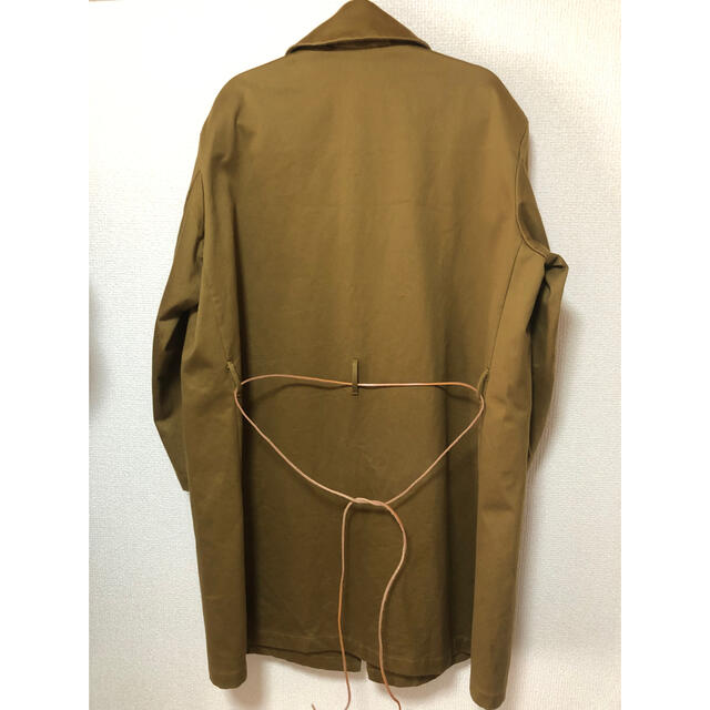 MONITALY VANCLOTH SOUTEIN COLLAR COAT メンズのジャケット/アウター(ステンカラーコート)の商品写真