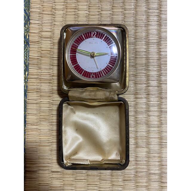 SEIKO - SEIKO 2 JEWELS 目覚まし時計 ゼンマイ式の通販 by さち's