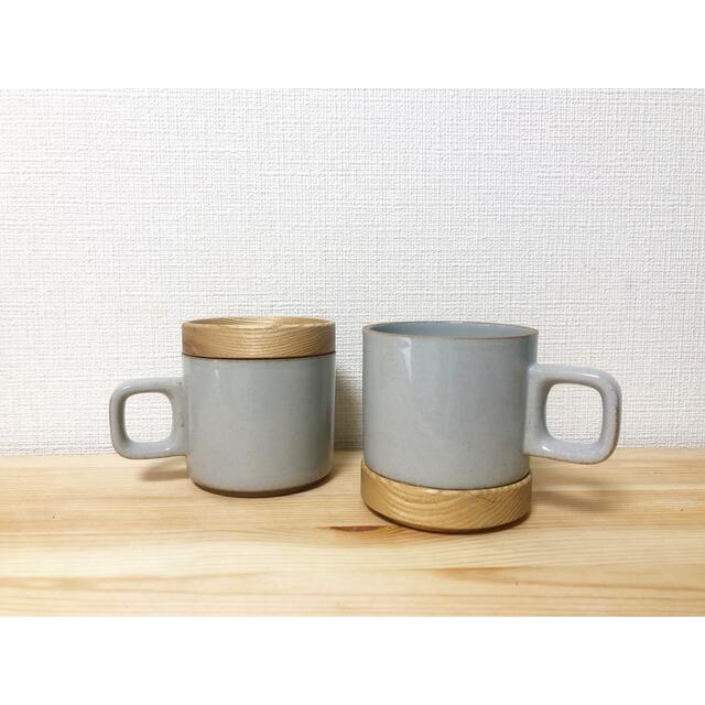 H.P.FRANCE(アッシュペーフランス)のHASAMI PORCELAIN🍋蓋付きマグカップ　波佐見焼　コーヒーカップペア インテリア/住まい/日用品のキッチン/食器(グラス/カップ)の商品写真