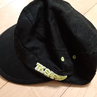 TK SAPKID　キャップ　帽子　ブラック(帽子)
