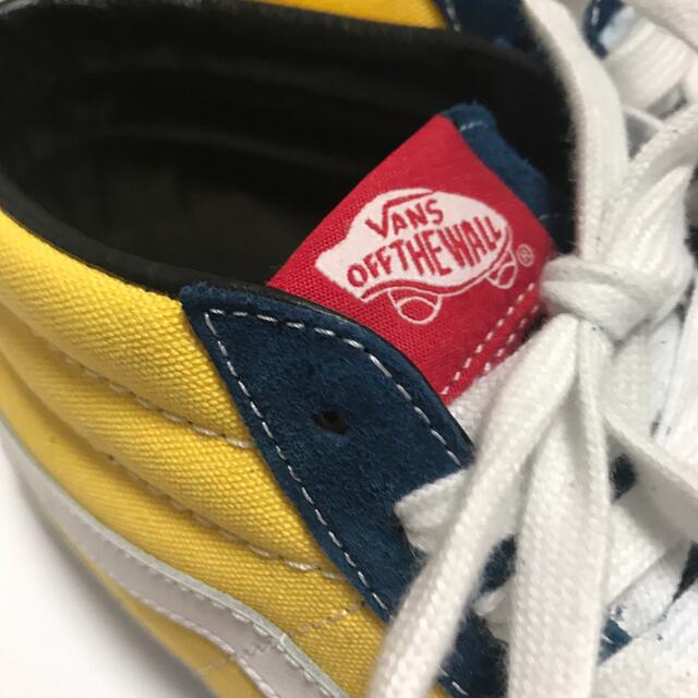 VANS(ヴァンズ)の俺の風様専用●VANS スケートハイ　紐　人気　ネイビー　中古品 メンズの靴/シューズ(スニーカー)の商品写真