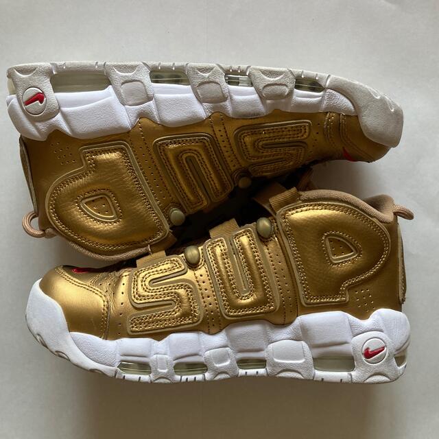 Supreme(シュプリーム)のSUPREME ×NIKE AIR MORE UPTEMPO 25.5cm メンズの靴/シューズ(スニーカー)の商品写真