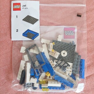 レゴ(Lego)の【未使用】LEGOレゴLEGO CITYレゴシティーjail牢屋(模型/プラモデル)