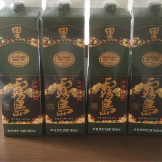 本格焼酎　黒霧島　アルコール25%(焼酎)