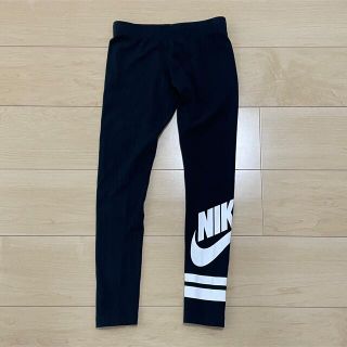 ナイキ(NIKE)のNIKE 黒 レギンス size130？140？ぐらい(パンツ/スパッツ)