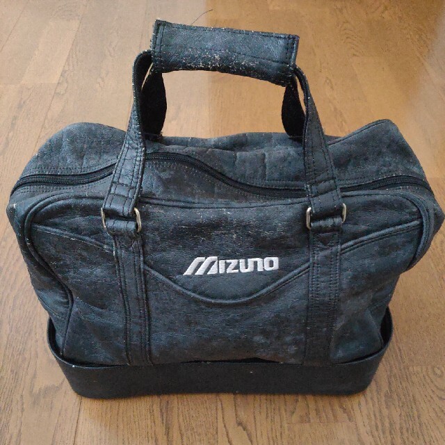 MIZUNO(ミズノ)のミズノゴルフバック シュ－ズ収納付 黒 メンズのバッグ(その他)の商品写真