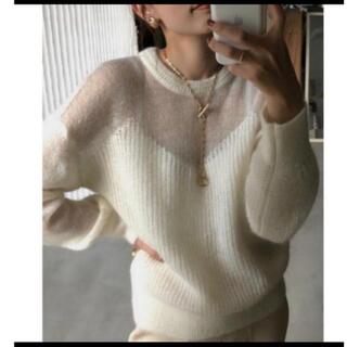 アメリヴィンテージ(Ameri VINTAGE)のAmeri vintage BUSTIER PATTERN KNIT SET(ニット/セーター)