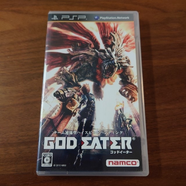 PlayStation Portable(プレイステーションポータブル)の【PSP】GOD EATER エンタメ/ホビーのゲームソフト/ゲーム機本体(携帯用ゲームソフト)の商品写真