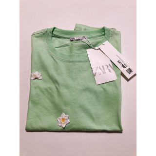 ザラ(ZARA)のレディースＴシャツ(Tシャツ(半袖/袖なし))