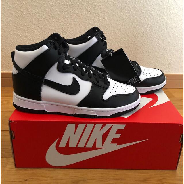 NIKE WMNS DUNK HIGH black＆white pandaパンダ