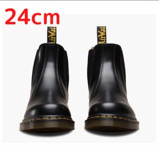 ドクターマーチン(Dr.Martens)のドクターマーチン サイドゴアブーツ 箱潰れ 黒 24cm UK5(ブーツ)