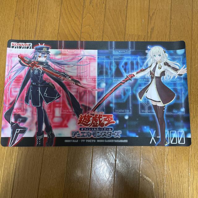 遊戯王 - 遊戯王 閃刀姫 プレイマット 枠あり レイ ロゼの通販 遊戯王 - 遊戯王 閃刀姫 プレイマット 枠あり レイ ロゼの通販