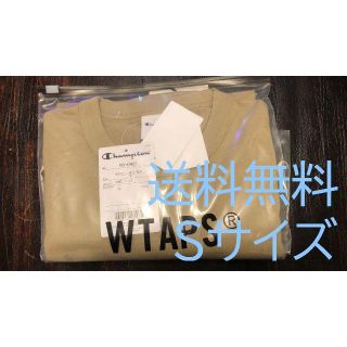 ダブルタップス(W)taps)のWTAPS ACADEMY LS COTTON CHAMPION BEIGE S(Tシャツ/カットソー(七分/長袖))