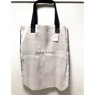 ザラホーム(ZARA HOME)の新品未使用　ZARA HOME ザラ トートバッグ　大　エコバッグ(トートバッグ)