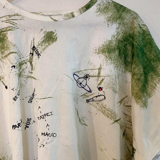 Vivienne Westwood(ヴィヴィアンウエストウッド)の美品★ヴィヴィアンウエストウッド　ポンチョ風トップス メンズのトップス(Tシャツ/カットソー(半袖/袖なし))の商品写真