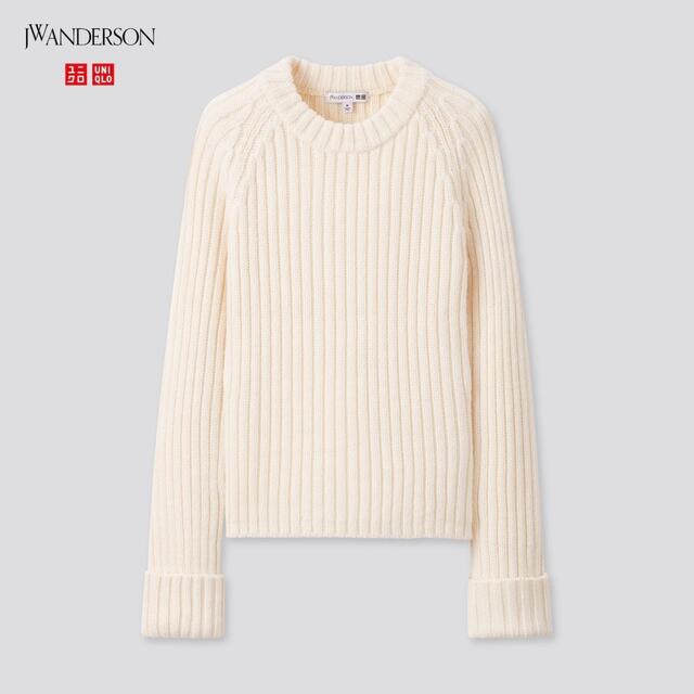 J.W.ANDERSON(ジェイダブリューアンダーソン)のj.w anderson UNIQLO クロップドクルーネックセーター レディースのトップス(ニット/セーター)の商品写真