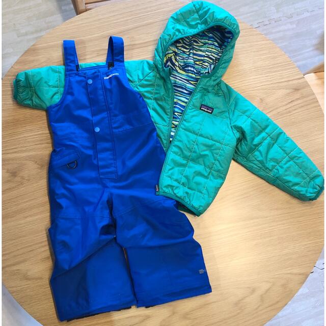 patagonia(パタゴニア)のパタゴニア  スキーウェア　上下セット 2T キッズ/ベビー/マタニティのキッズ服女の子用(90cm~)(その他)の商品写真