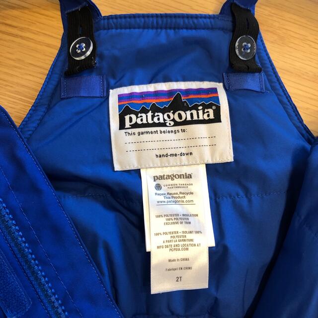 patagonia(パタゴニア)のパタゴニア  スキーウェア　上下セット 2T キッズ/ベビー/マタニティのキッズ服女の子用(90cm~)(その他)の商品写真