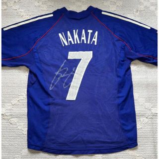 adidas - 日本代表2002ホームオーセンティックユニフォームL #7中田