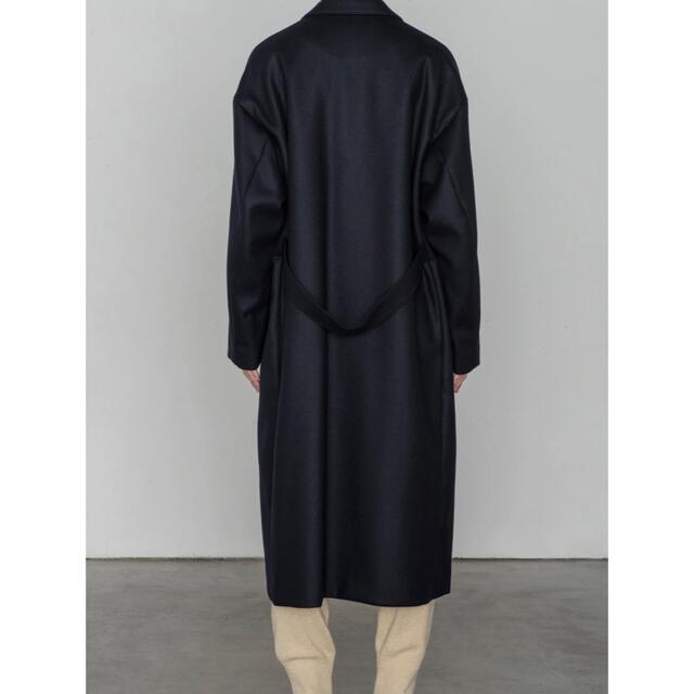 【美品】【HYKE】【ハイク】WOOL SHOP COAT