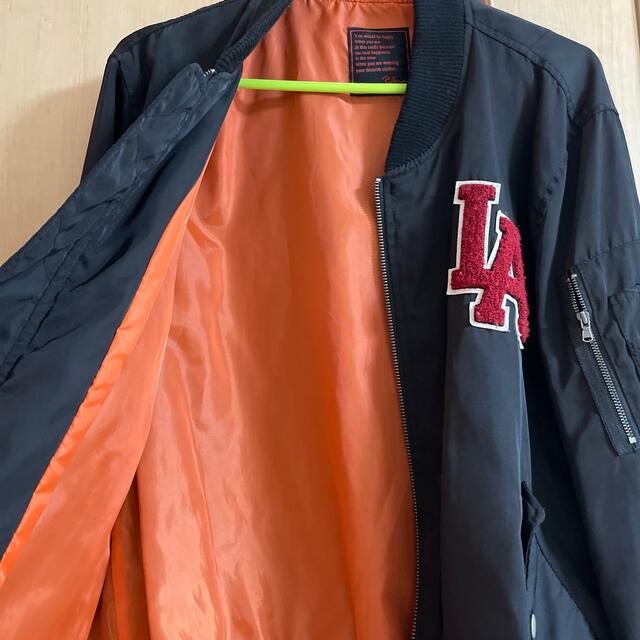ブラック　オーバージャケット レディースのジャケット/アウター(ナイロンジャケット)の商品写真