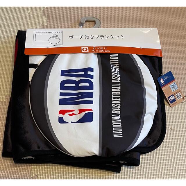 しまむら(シマムラ)のNBA ポーチ付きブランケット インテリア/住まい/日用品の寝具(毛布)の商品写真