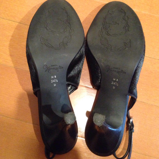 GINZA Kanematsu(ギンザカネマツ)の【チャロさん専用】銀座かねまつ7cmピンヒール24.5cm レディースの靴/シューズ(ハイヒール/パンプス)の商品写真