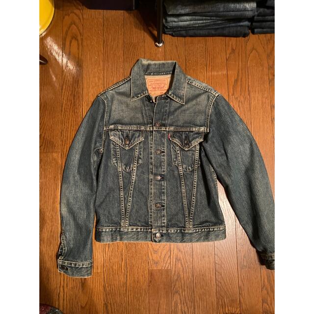 Levi's(リーバイス)のリーバイス　日本製　復刻　ユーズド加工　557 メンズのジャケット/アウター(Gジャン/デニムジャケット)の商品写真