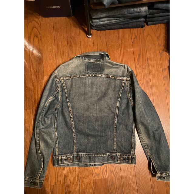 Levi's(リーバイス)のリーバイス　日本製　復刻　ユーズド加工　557 メンズのジャケット/アウター(Gジャン/デニムジャケット)の商品写真