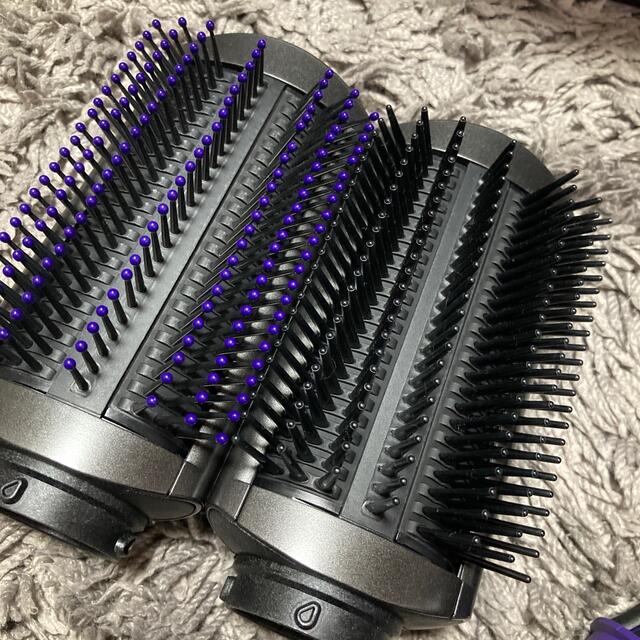 Dyson(ダイソン)のダイソン エアラップスタイラー ブラック パープル スマホ/家電/カメラの美容/健康(ドライヤー)の商品写真