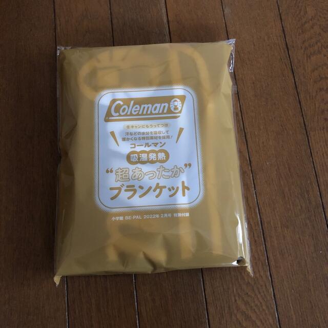 Coleman(コールマン)のコールマン　ブランケット エンタメ/ホビーのコレクション(ノベルティグッズ)の商品写真