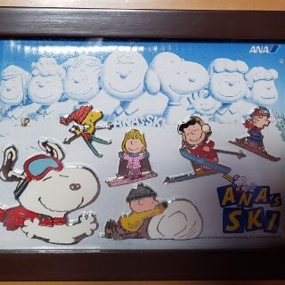 スヌーピー(SNOOPY)のスキー　スヌーピー　ピンバッジ(キャラクターグッズ)