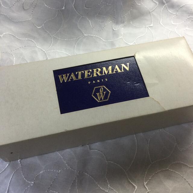 Waterman(ウォーターマン)のWATERMAN アストロフィー　ブルーマーブル　ボールペン(黒) レア品 インテリア/住まい/日用品の文房具(ペン/マーカー)の商品写真