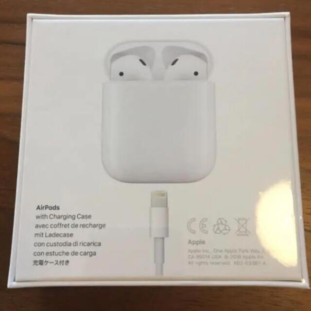 Apple(アップル)の即発送　AirPods 第2世代　16000→13000 スマホ/家電/カメラのオーディオ機器(ヘッドフォン/イヤフォン)の商品写真