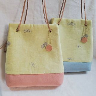 ビンカ様専用 ミナペルホネン choucho バッグ 2点(トートバッグ)