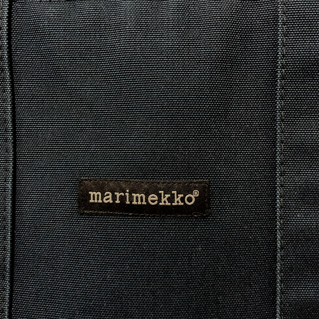 marimekko(マリメッコ)のマリメッコ　トートバッグ　ネイビー　ブルー レディースのバッグ(トートバッグ)の商品写真