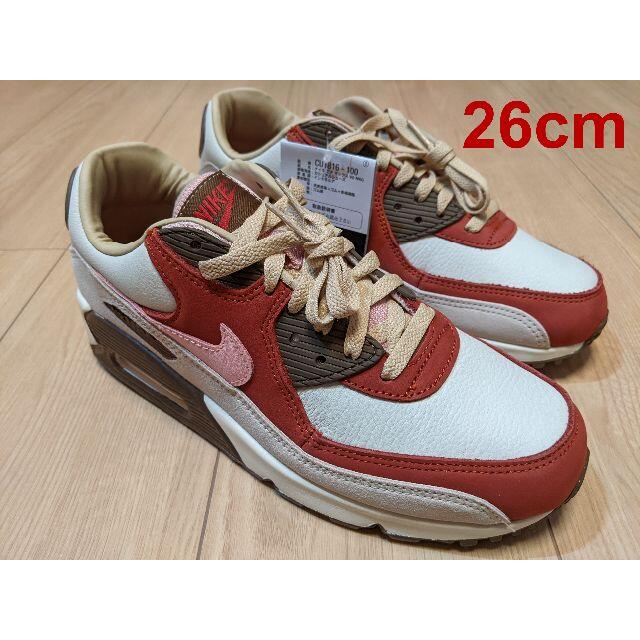 新品未使用 NIKE AIR MAX 90 BACON 26cm